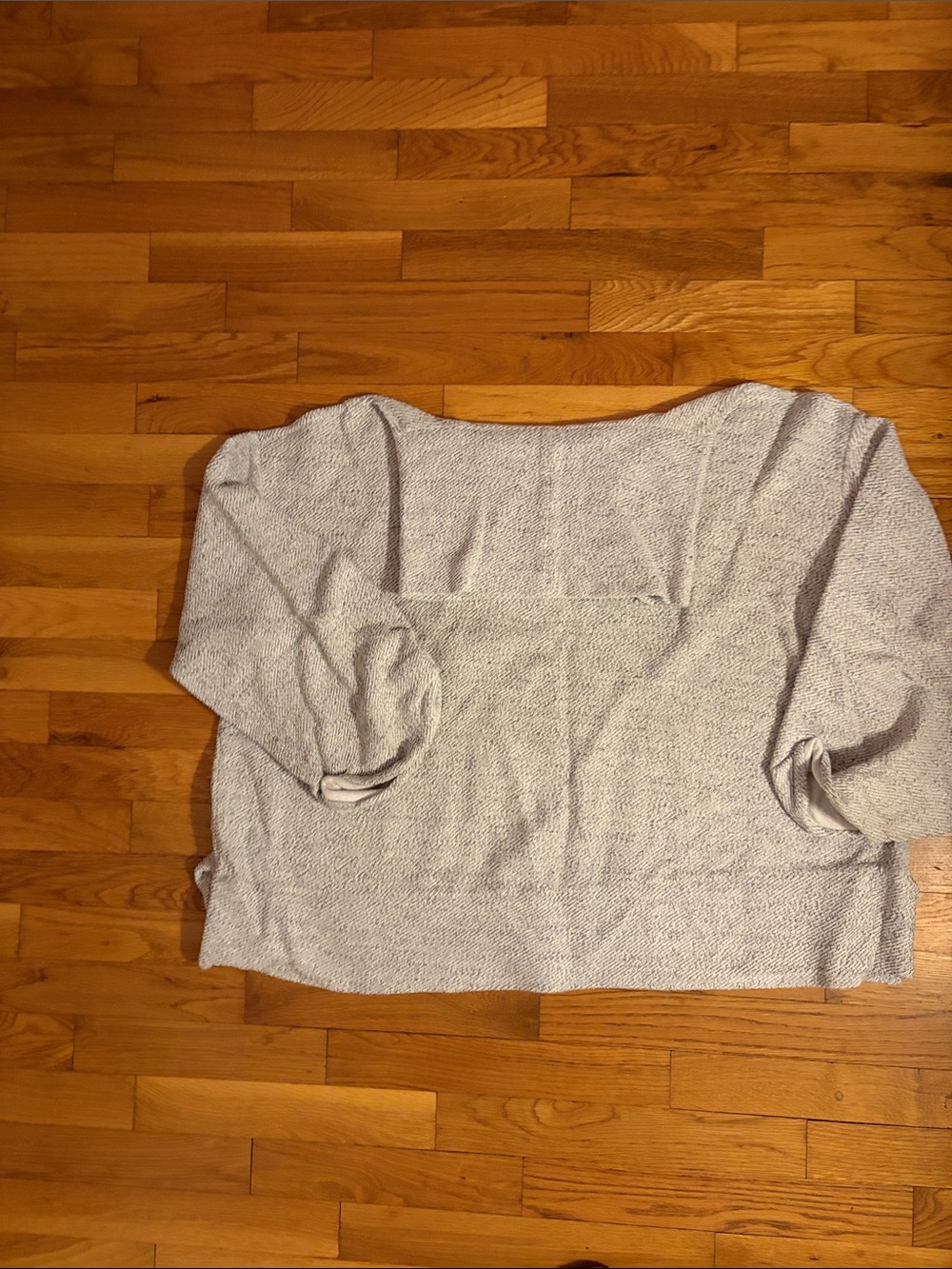 Caslon Light Gray Knit Sweater